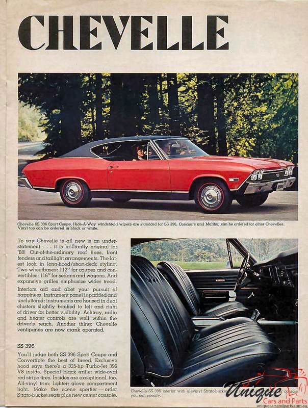 1968 Chevrolet Brochure Page 2